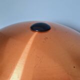 Large copper desk lamp, 1950s