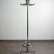 Parrot coat rack, chrome steel, 1970s.