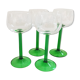 Engraved Alsace wine glasses