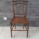 Bamboo style bedroom chair 1900 old Napoleon III