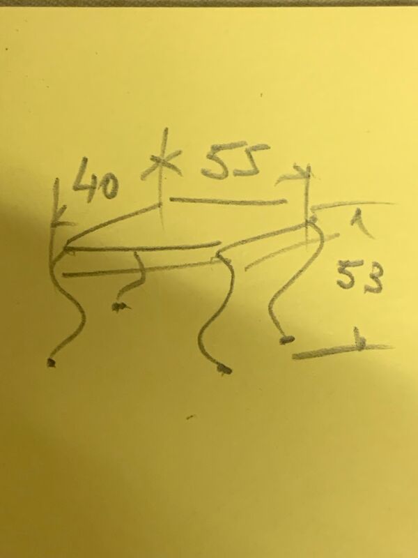 Table miroir art deco