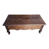 Solid oak coffee table