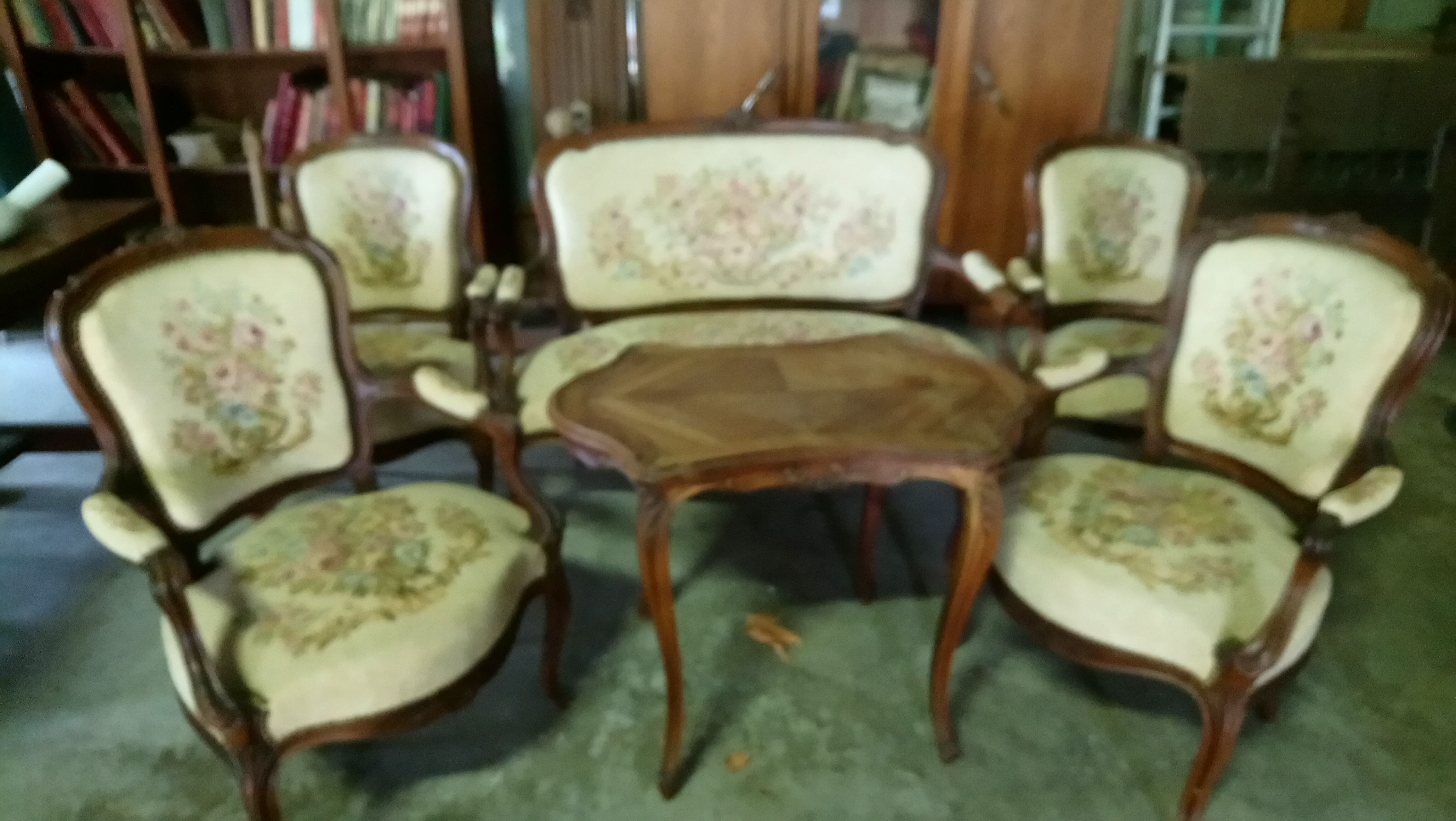 Salon XIXe de style Louis XV