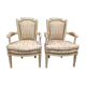 Pair of convertibles style Louis XVI tapered legs