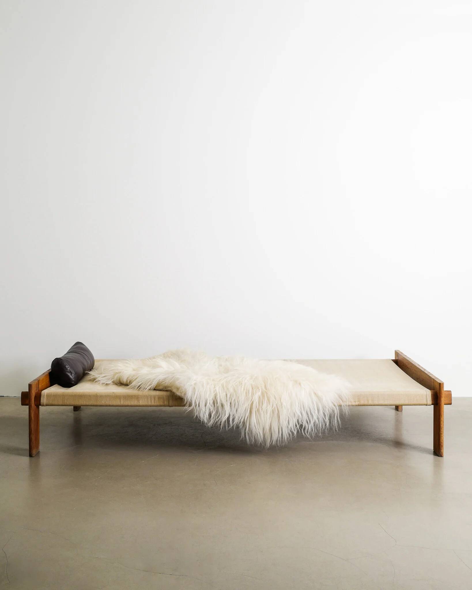 Danish Mid Century Low Daybed by Tage Poulsen, 1950s