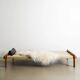 Danish Mid Century Low Daybed by Tage Poulsen, 1950s