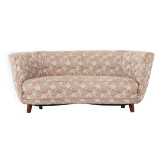 Canapé banane, design danois, années 1970, production : Danemark