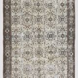 Light Green & Brown Floral Persian Rug, 181x285Cm