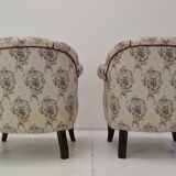 Pair of Mid-century Armchairs,Czechoslovakia,1950's.