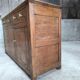 Buffet vaisselier en pin 1900