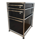 USM Haller cabinet in Graphite Black