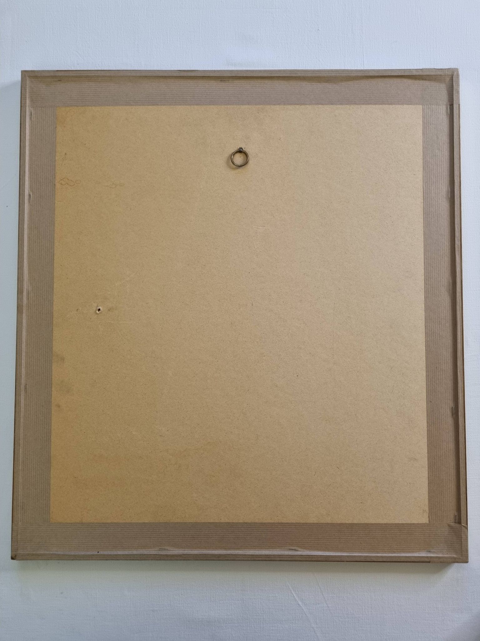 Original nude study signed "De Bus" - Framed drawing under glass - 50 x 55 cm, 1950s-60s