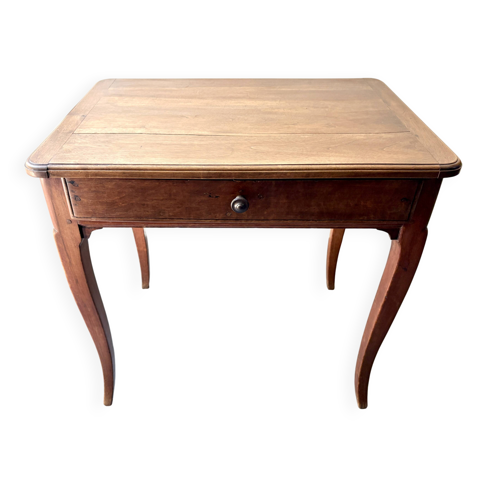 Secrétaire, table d’appoint Louis XV en bois fruitier