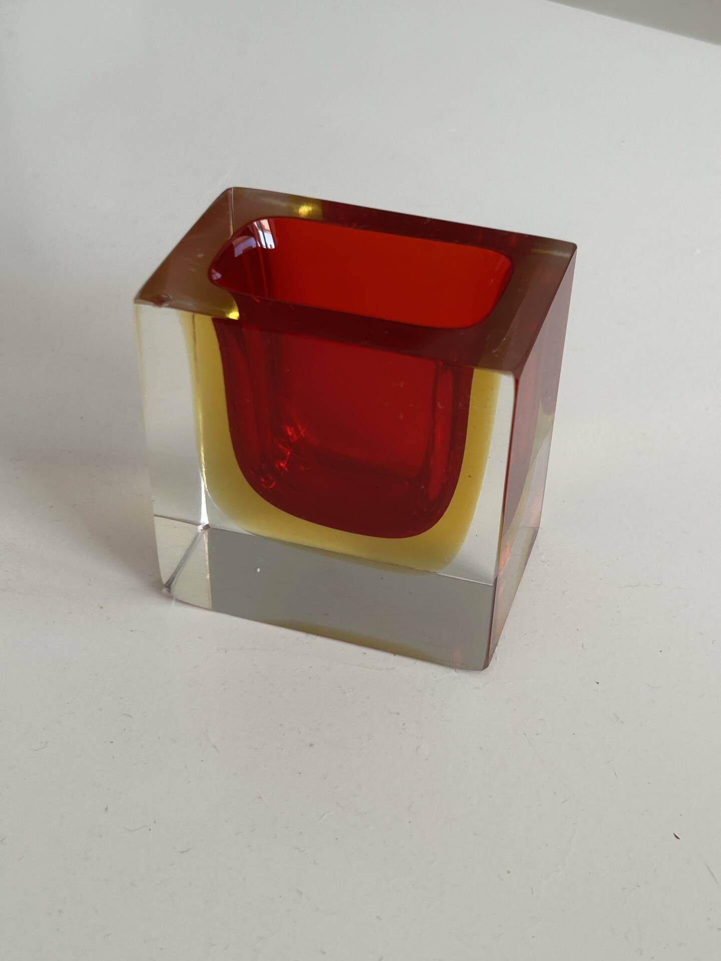 Sommerso bowl by Seguso - Murano