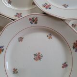 6 dessert plates Moulin des Loup