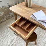 Solid oak farmhouse table 150 cm