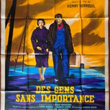 Original cinema poster "Des gens sens importance" Jean Gabin 120x160cm 1956