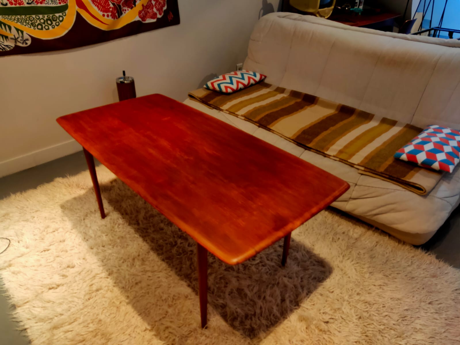 Table basse scandinave vintage