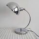 Vintage chrome desk lamp Space Age 1970s