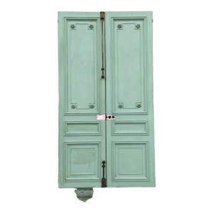 Paire de portes xixe