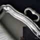 Stainless steel serving tray