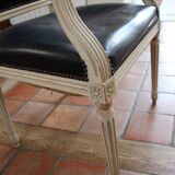 Lots de 4 fauteuils époque Louis XVI