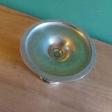 Silver metal design candle holder