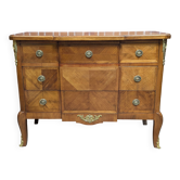 Commode marquetée de style transition