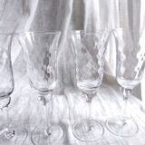 6 champagne flutes