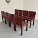 Set of 8 Arcadia chairs designed by Paolo Piva for B&B Italia from the 1980s.