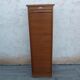 Vintage oak curtain binder