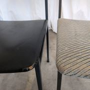 Set of 4 - Mix & Match Vintage Industrial Dining Chairs - 1970s Stol Kamnik
