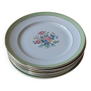 Ensemble de 7 assiettes