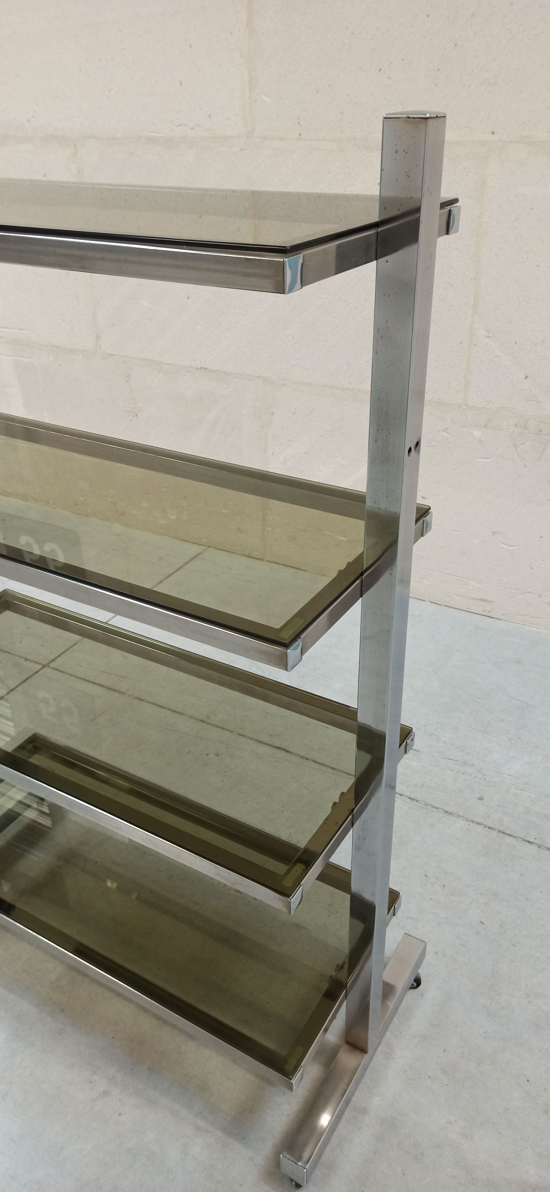 Vintage hifi shelf 70's