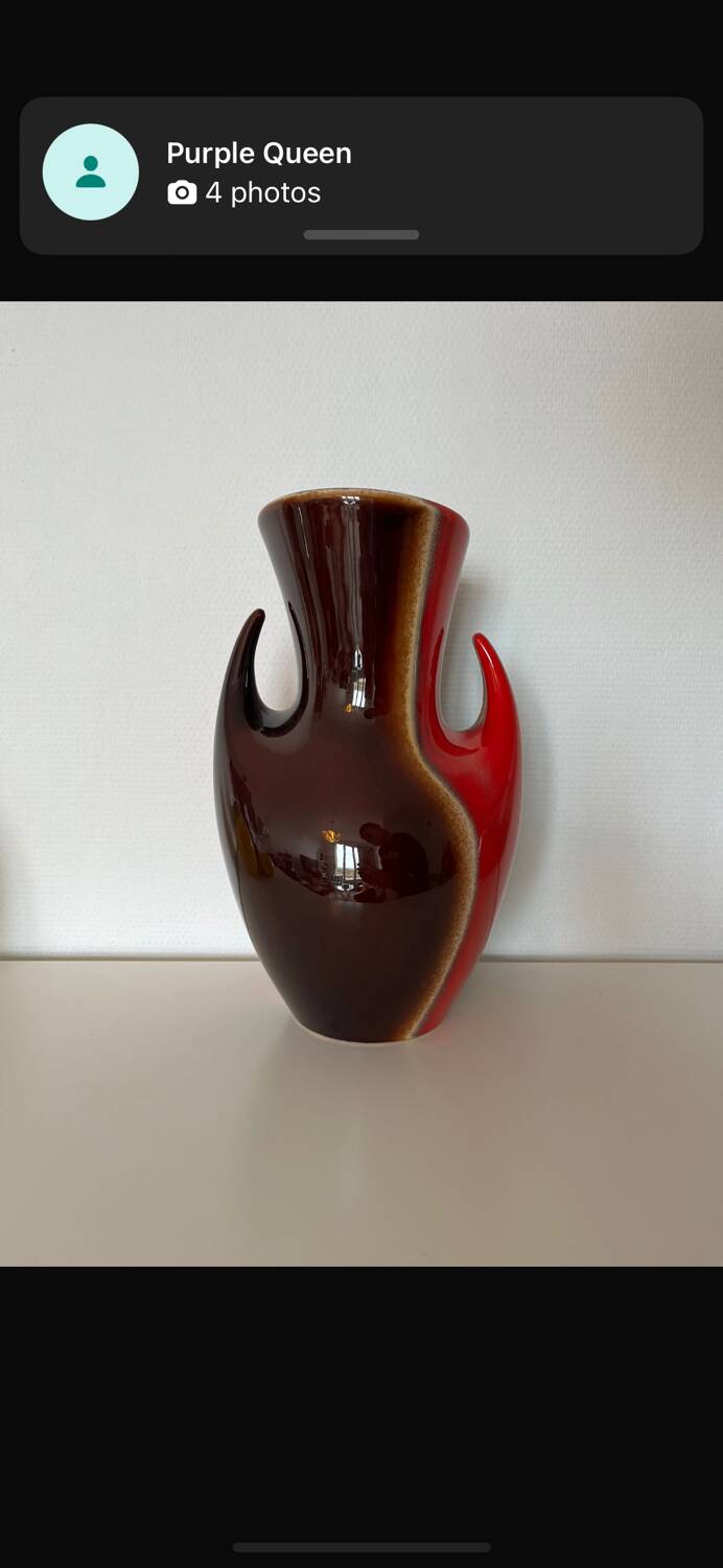 Verceram ceramic vase