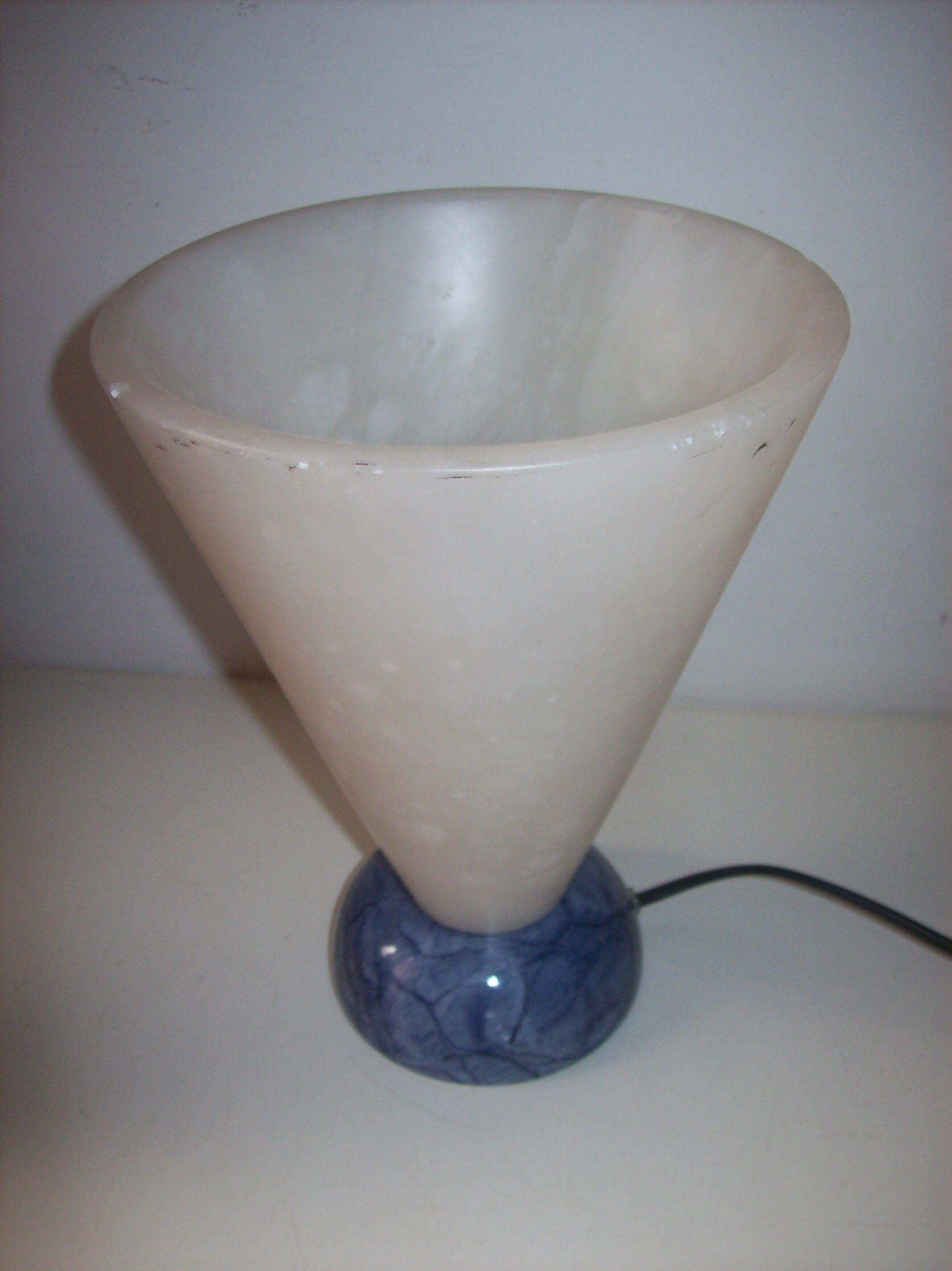 Vintage alabaster lamp
