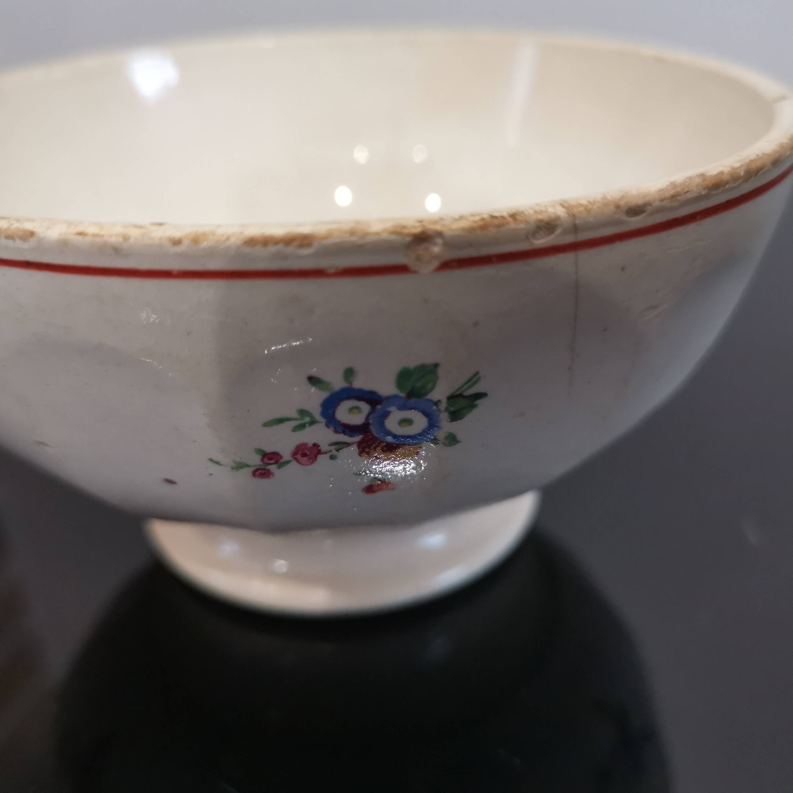 Earthenware bowl Saint-Amand-les-Eaux MDL Hamage
