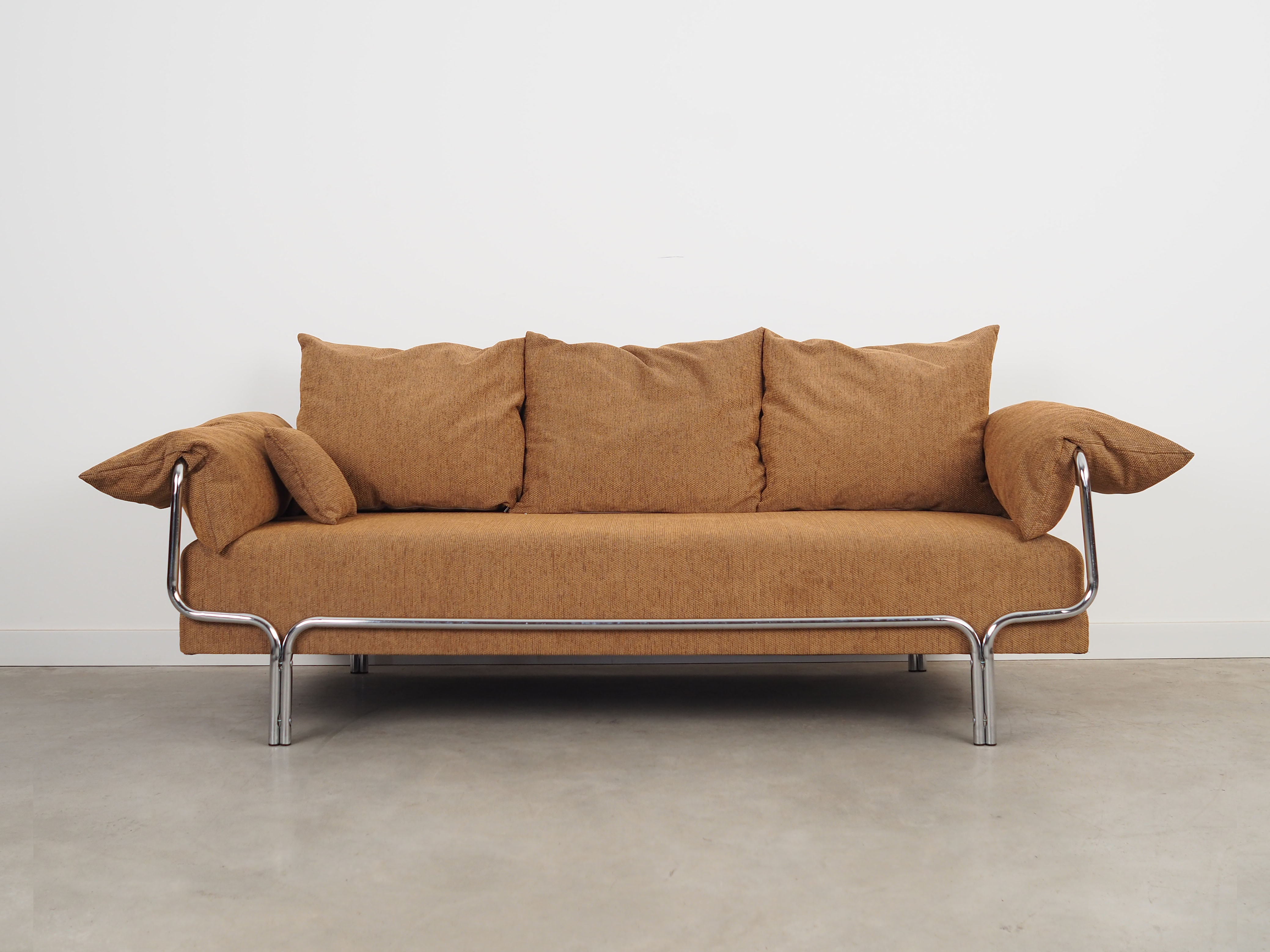 Brown sofa, Danish design, 1970s, production: Denmark