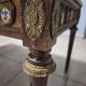 Louis XVI style coffee table - marble, porcelain medallions