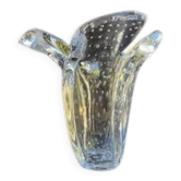 Large Schneider crystal vase