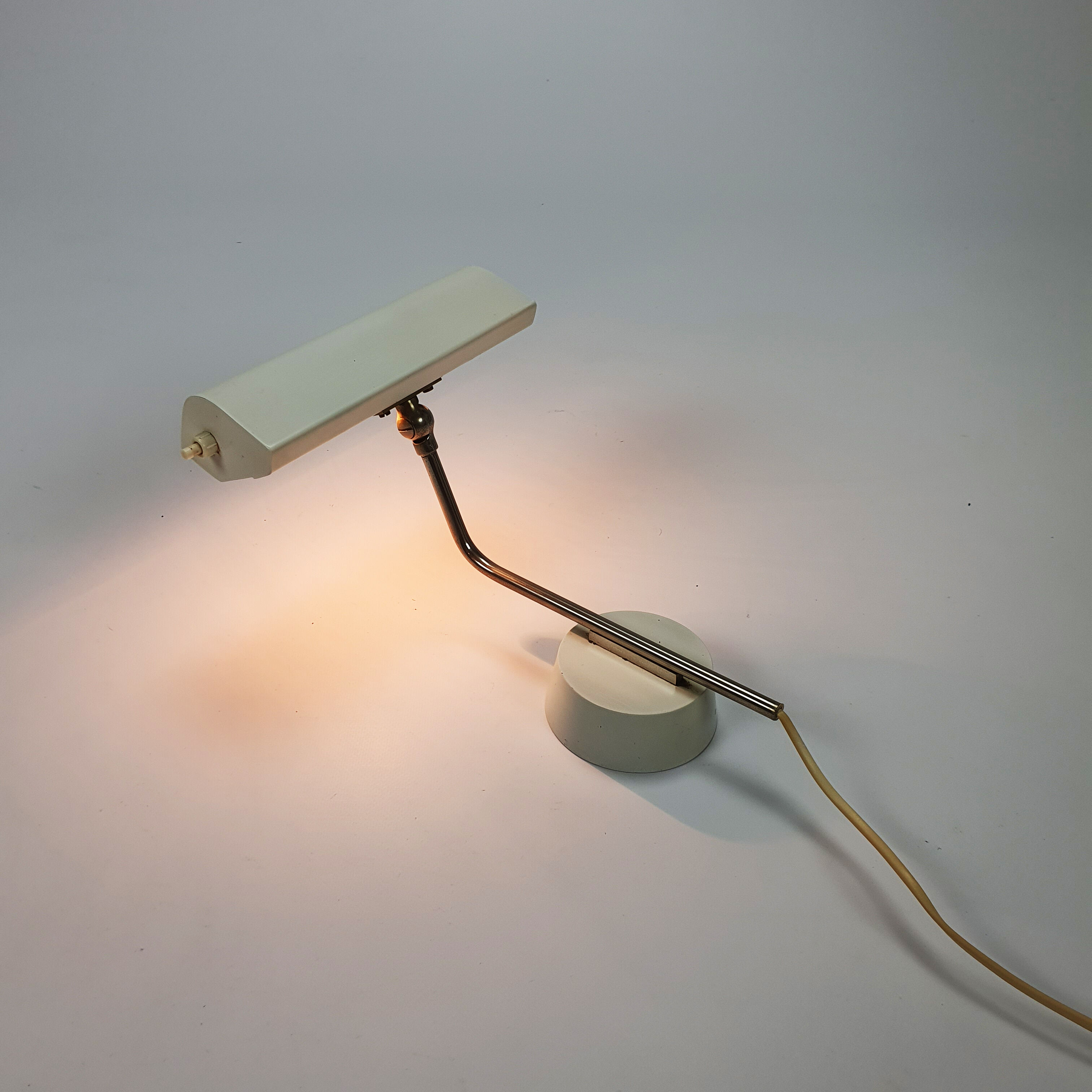 Mid Century Piano Lamp by J.J.M Hoogervorst For Anvia, Netherlands, 1950s