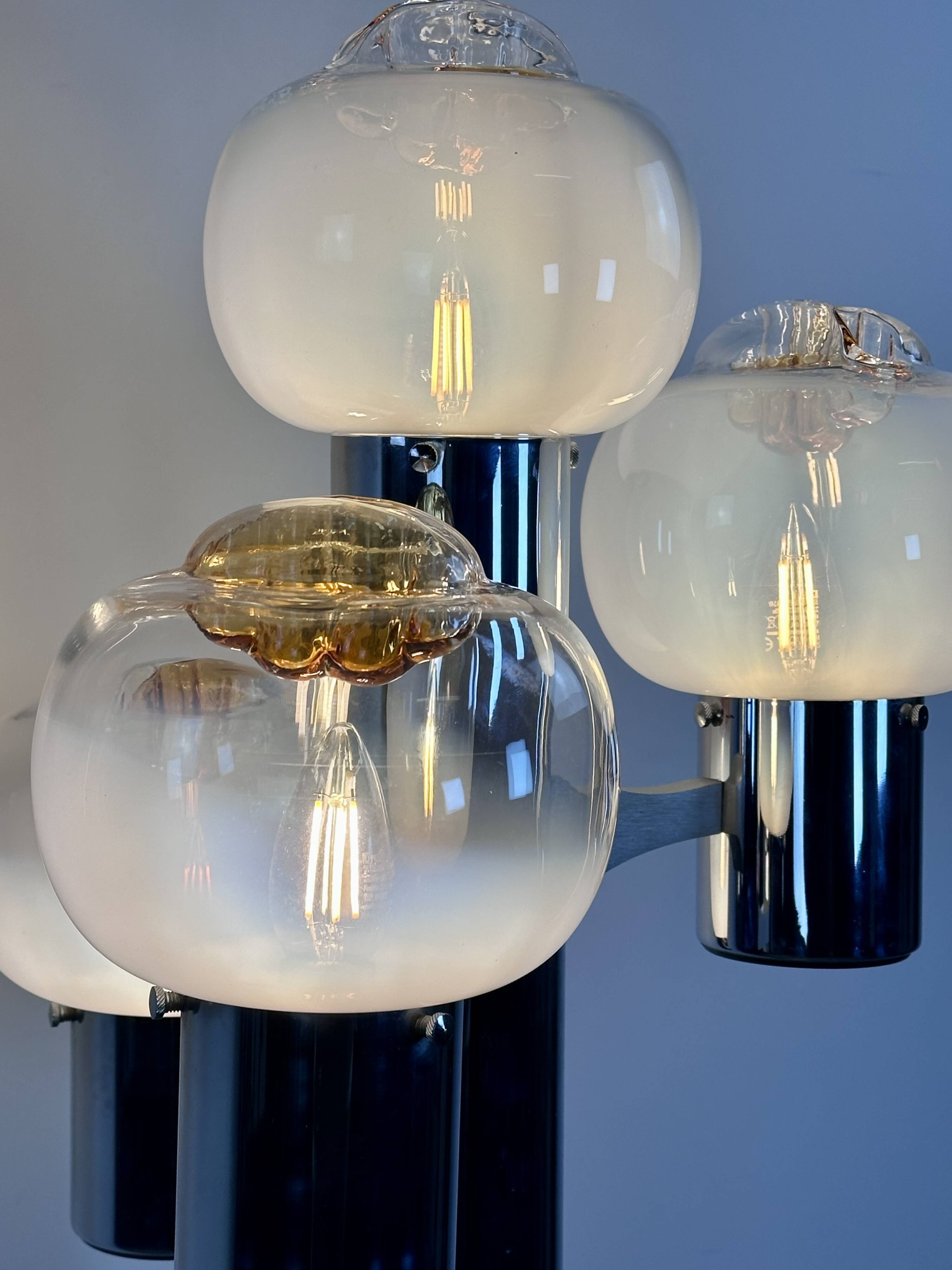 Lampadaire vintage italien 1970