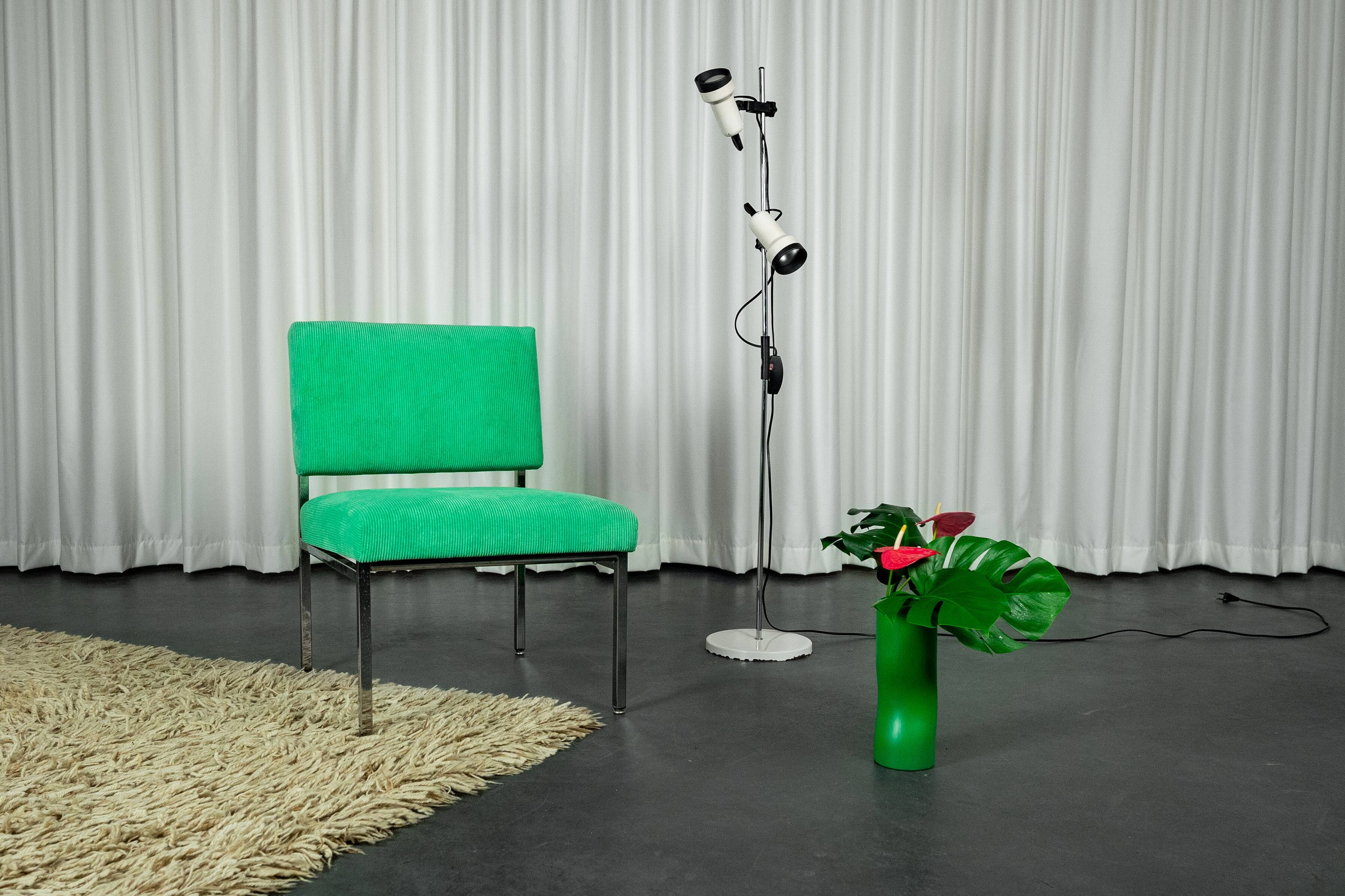 Seventies corduroy armchair