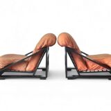 Pine Lounge Chairs by Renato Toso and Roberto Pamio for Stilwood, 1970