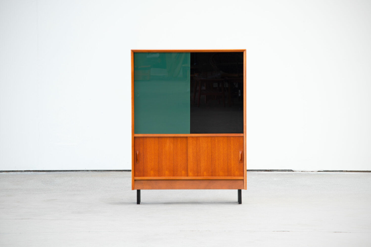 Scandinavian bookcase in teak 1960