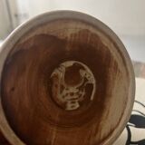 Box pot from La Colombe Pottery in Vallauris style glazed stoneware ceramic