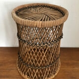 Wicker rattan harness