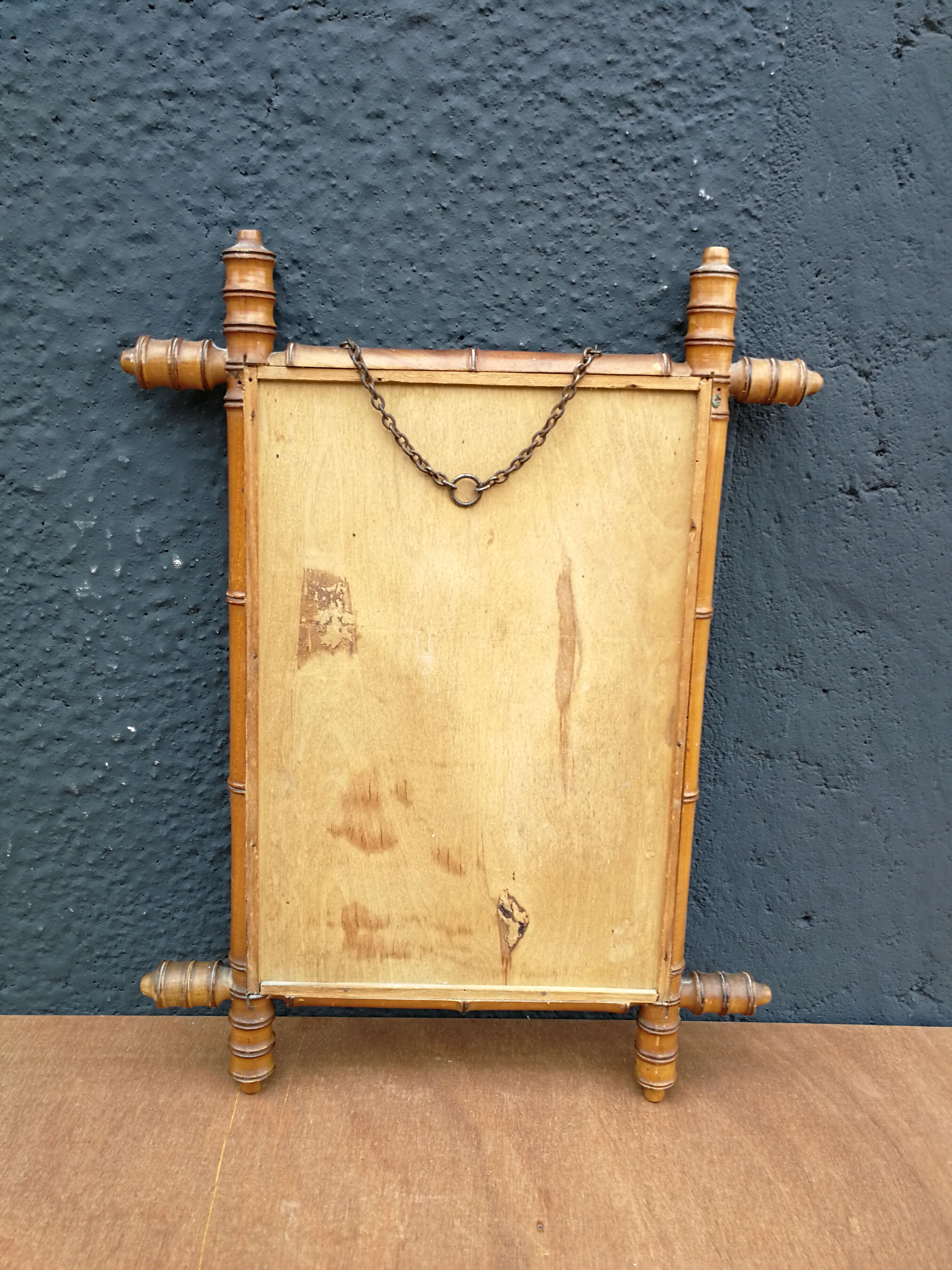 Mirror wood imitation bamboo