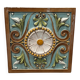 Large French Art Nouveau Ceramic Tile By émile Müller, around 1900