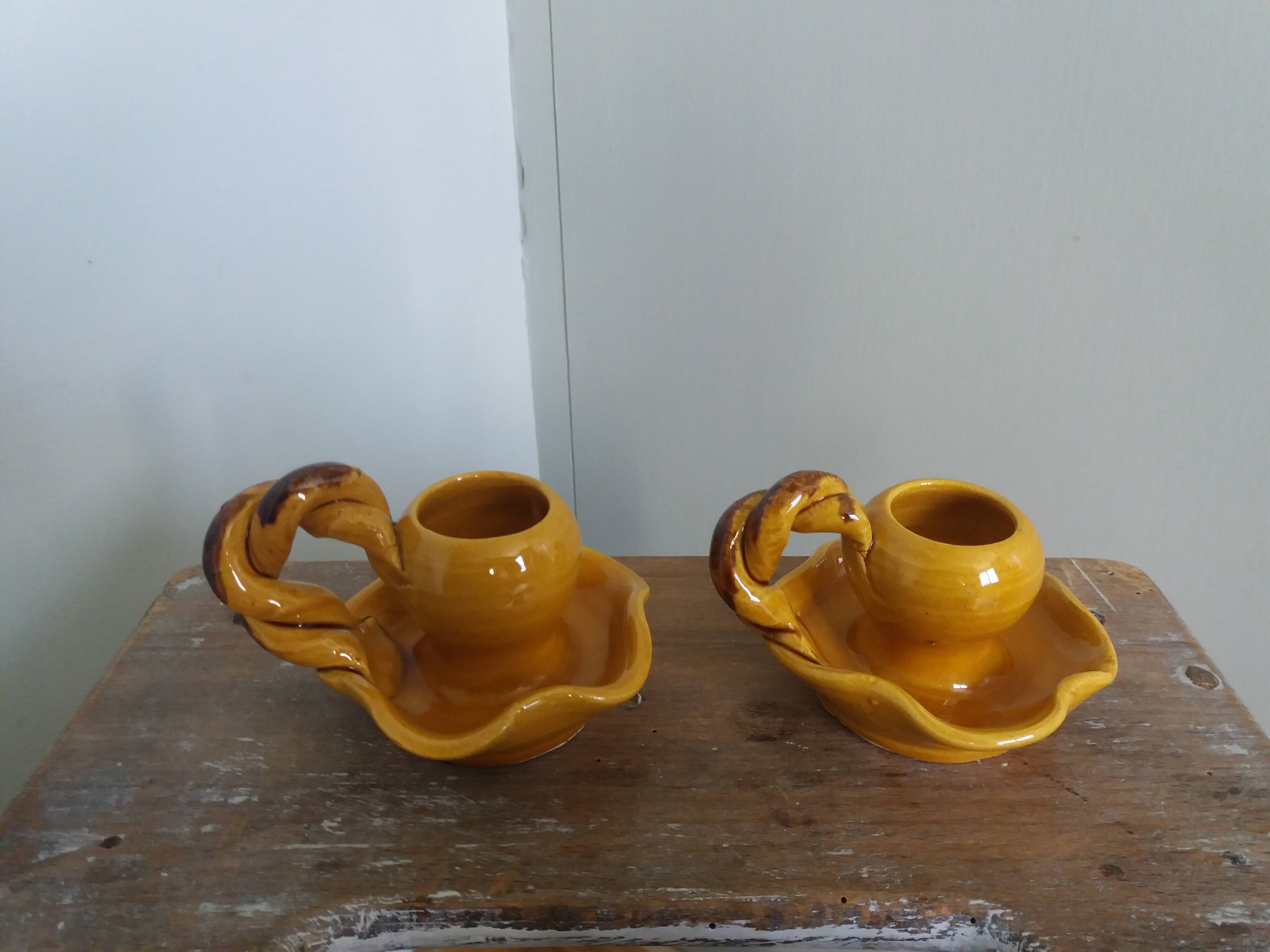 Vallauris candle holders